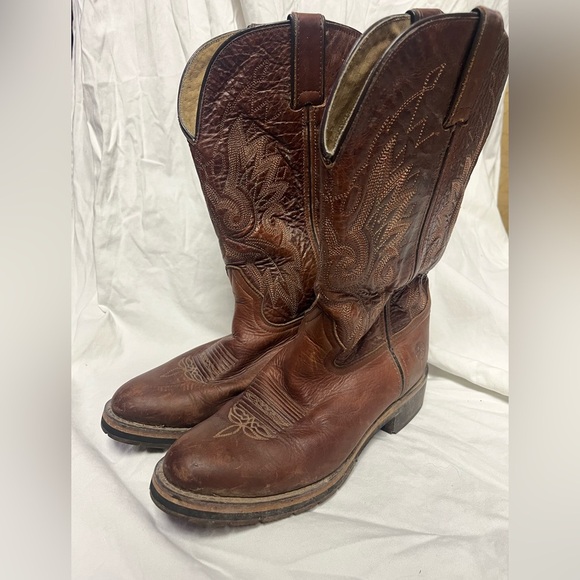 Double H Womens 8 1/2 Western Boots Made In Mexico - Picture 1 of 8